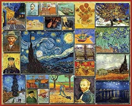 Great Painters Vincent Van Gogh - White Mountain Puzzles puzzle collectible - Main Image 3