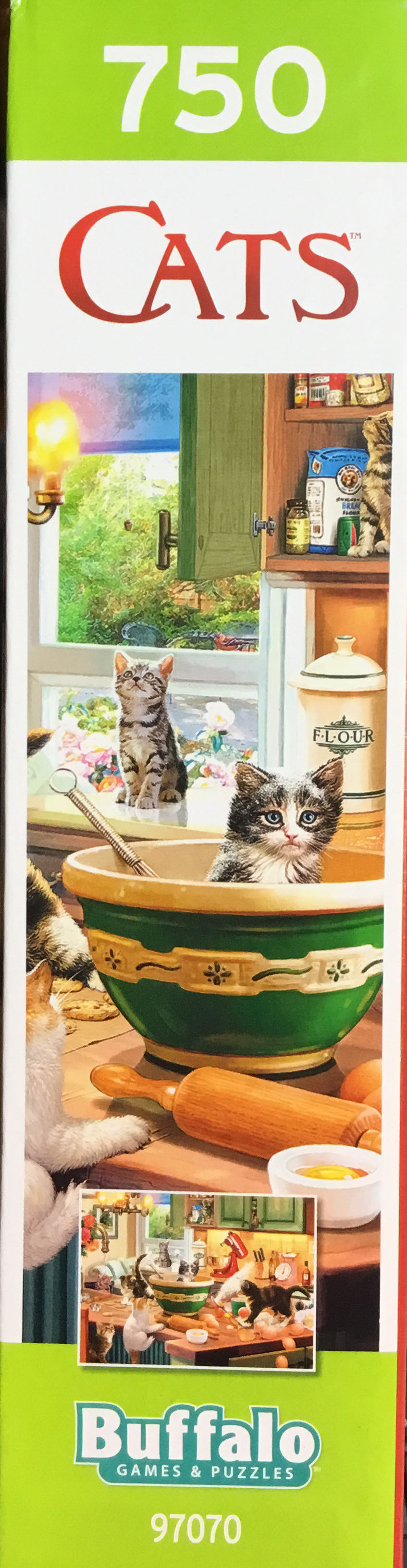 Kitten Kitchen Capers - Buffalo puzzle collectible [Barcode 079346170807] - Main Image 2