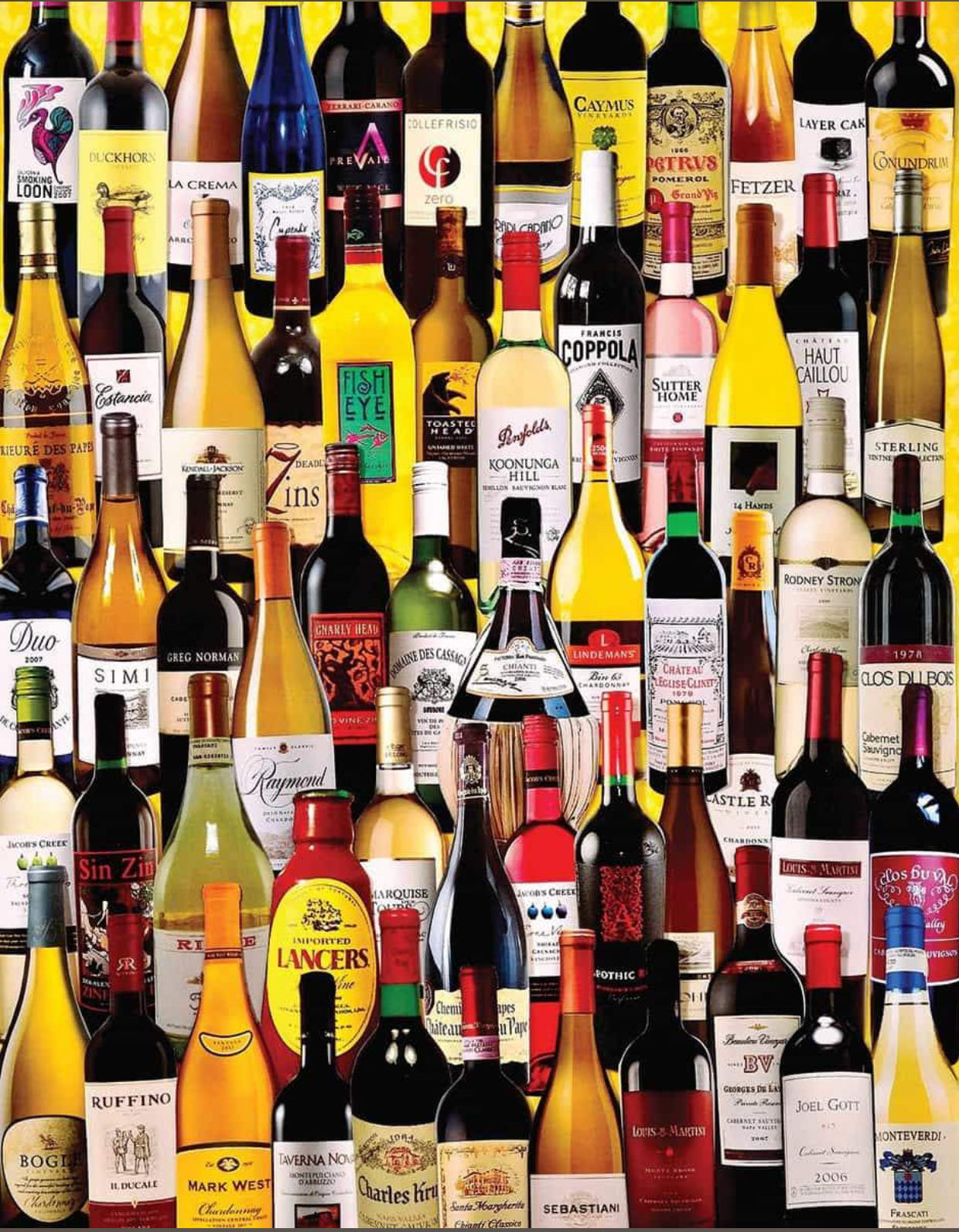 White Moutain: Wine Bottles - White Mountain puzzle collectible - Main Image 2