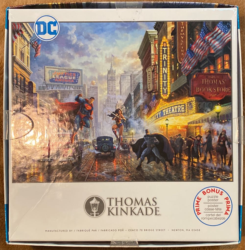 Ceaco: Batman, Superman, And Wonder Woman - The Trinity - Ceaco puzzle collectible [Barcode 021081331807] - Main Image 2