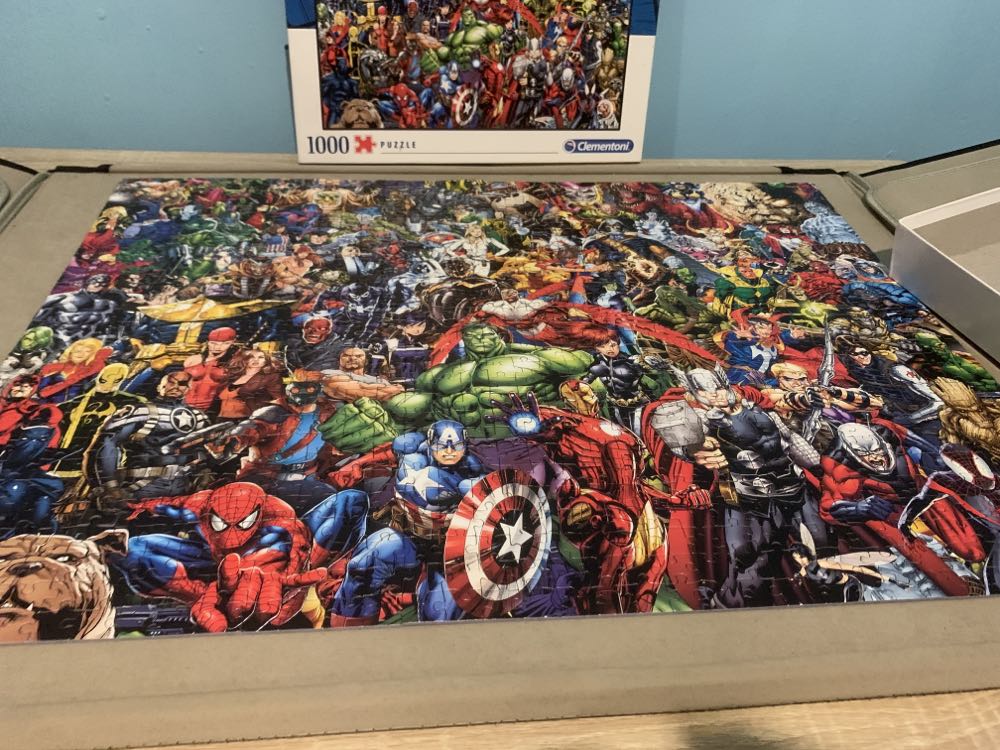 Marvel Impossible Puzzle - Clementoni puzzle collectible [Barcode 8005125394111] - Main Image 2