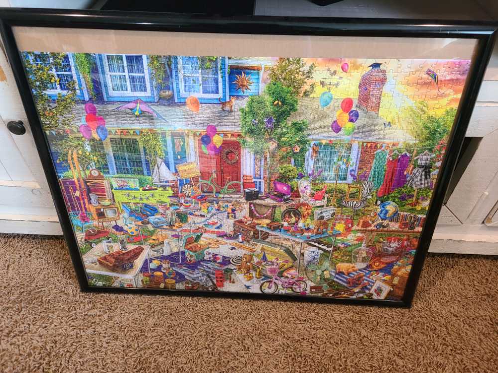 Yard Sale - Buffalo Games puzzle collectible - Main Image 2