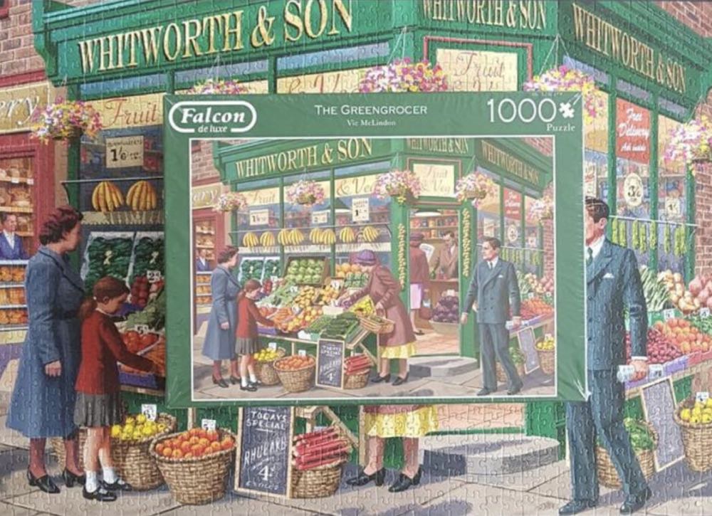 The Greengrocer - Falcon de luxe puzzle collectible [Barcode 8710126112328] - Main Image 4