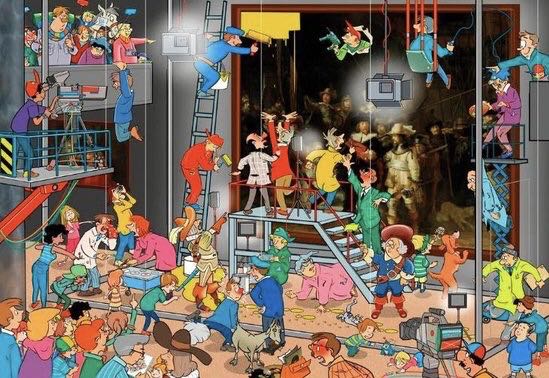 De Nachtwacht - goliath puzzle collectible [Barcode 8711808713925] - Main Image 2