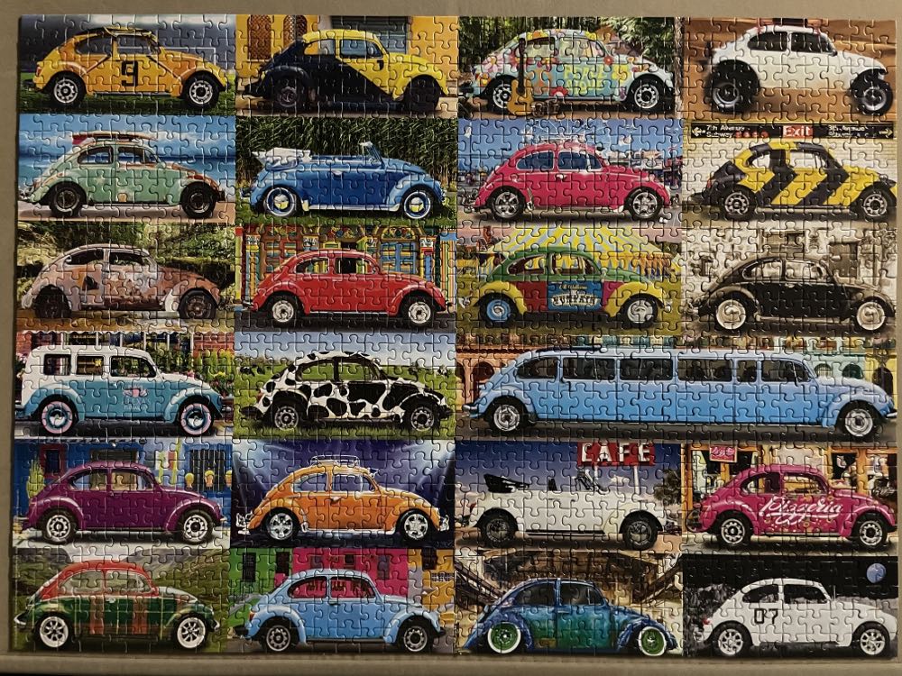 VW Gone Places - EuroGraphics puzzle collectible [Barcode 628136654227] - Main Image 2