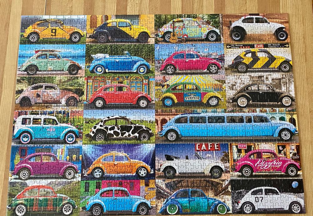 VW Gone Places - EuroGraphics puzzle collectible [Barcode 628136654227] - Main Image 3