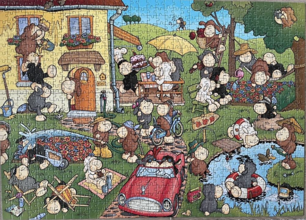 NICI - Family Gathering, The - Ravensburger puzzle collectible [Barcode 4005556153879] - Main Image 3