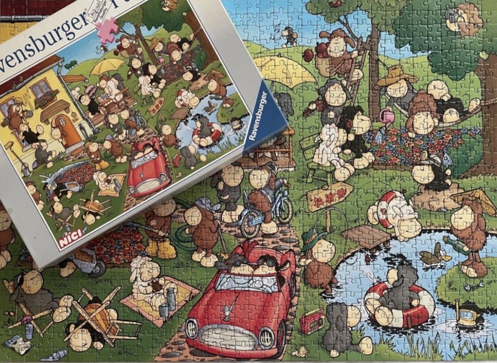 NICI - Family Gathering, The - Ravensburger puzzle collectible [Barcode 4005556153879] - Main Image 4
