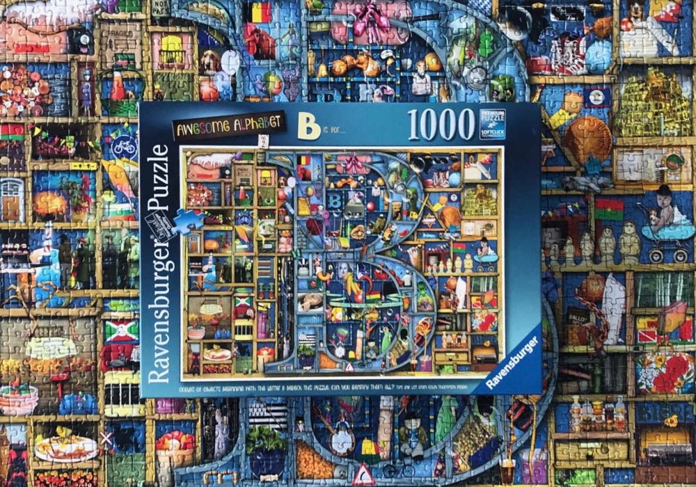 Colin Thompson: Awesome Alphabet B - Ravensburger puzzle collectible [Barcode 4005556198283] - Main Image 4