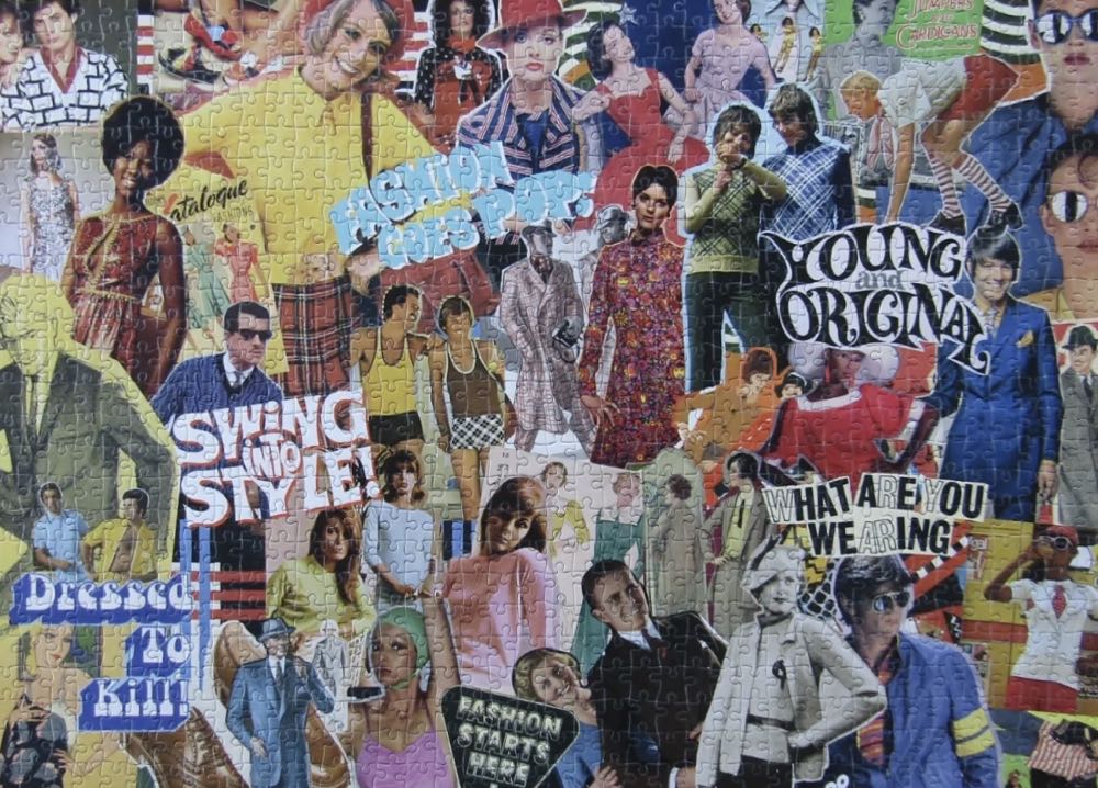 Vintage Fashion Land Of Lost Content - Gibsons puzzle collectible [Barcode 5012269071016] - Main Image 3