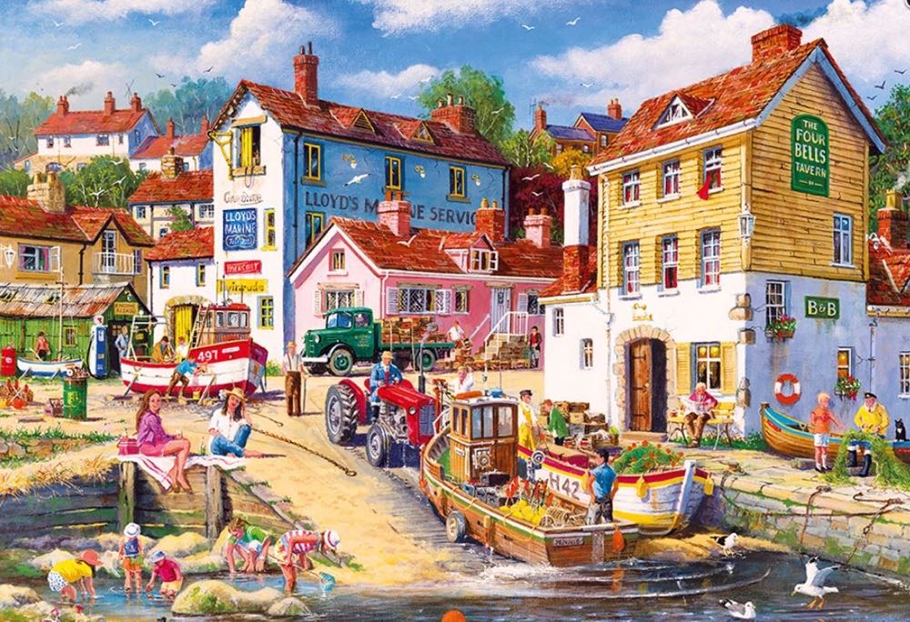 The Four Bells - Gibsons puzzle collectible [Barcode 5012269062472] - Main Image 2