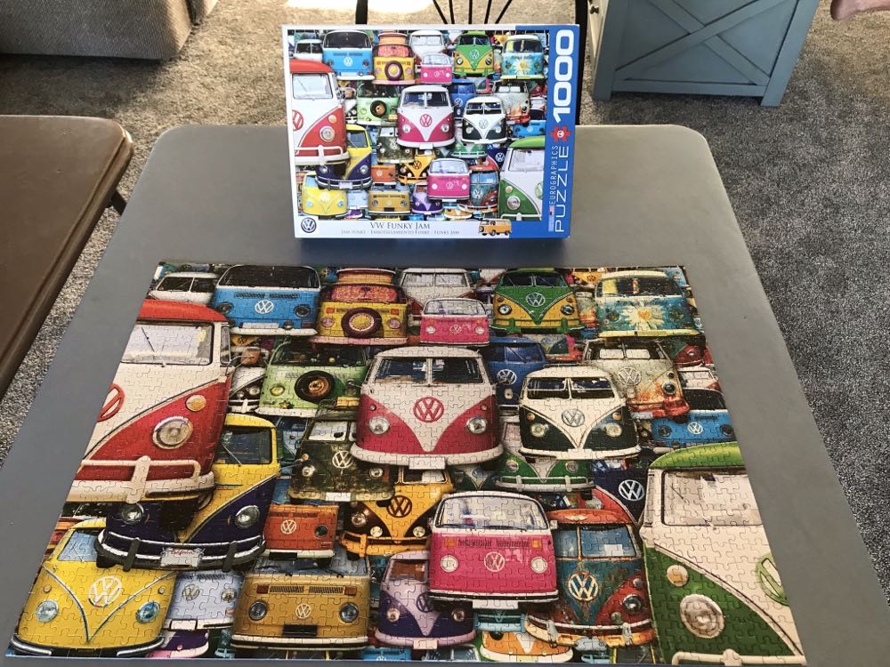 VW funky Jam - 122, 6/8/21-SOLD - Eurographics puzzle collectible [Barcode 628136654234] - Main Image 2