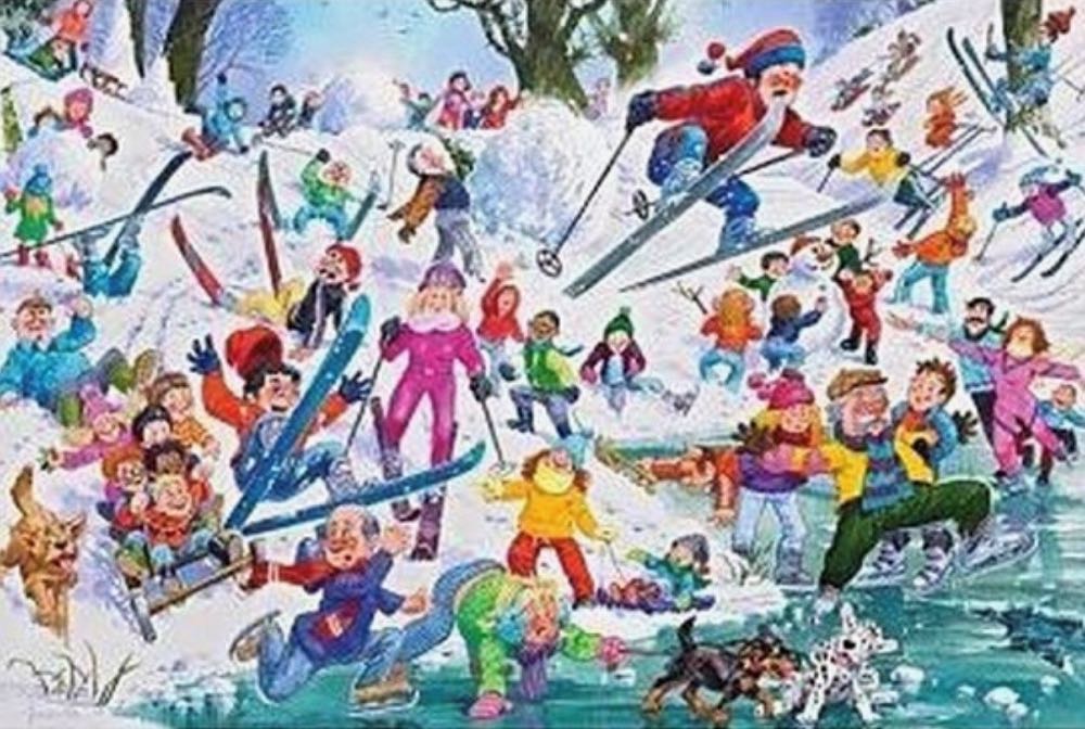 Winter Whoopsies 🟦??? - Gibsons puzzle collectible [Barcode 5012269030624] - Main Image 4