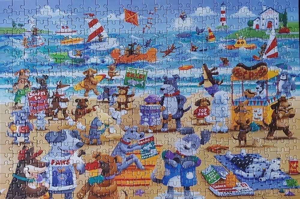 Doggy Paddle SOLD  - Gibsons 🇬🇧 puzzle collectible [Barcode 5012269030808] - Main Image 3