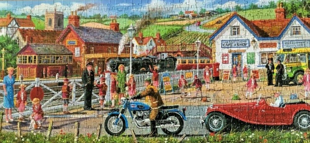 Railroad Crossing - Gibsons puzzle collectible [Barcode 5012269040463] - Main Image 3