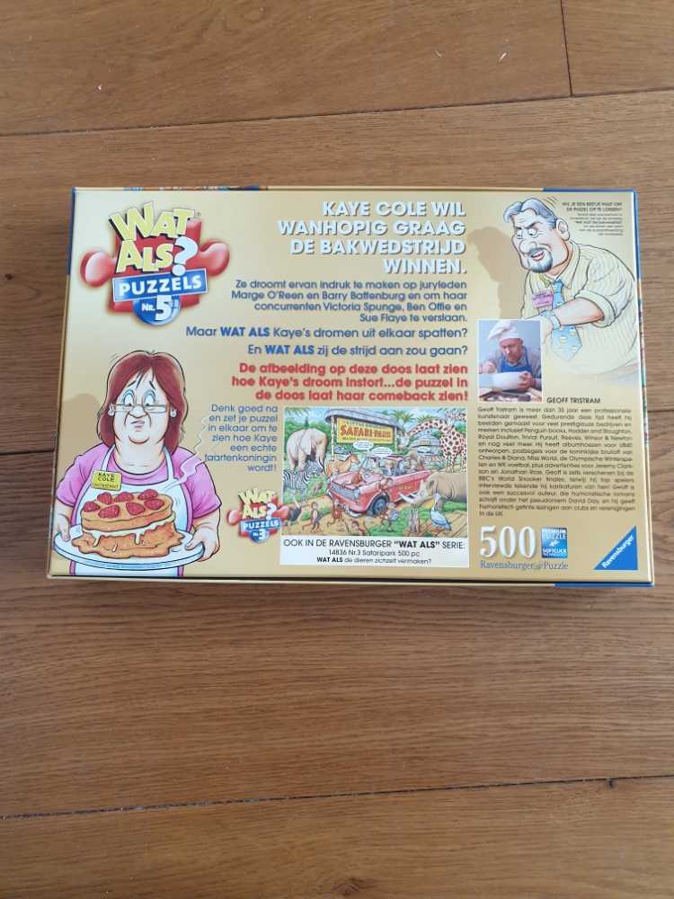 Wat Als 5 De Bakwedstrijd - Ravensburger puzzle collectible [Barcode 4005556164332] - Main Image 2