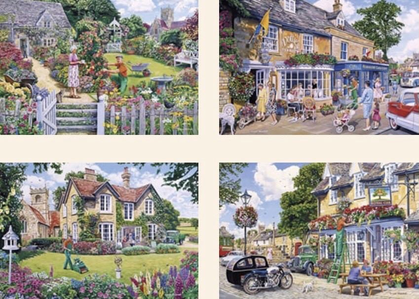 The Gardeners Round - Gibsons 🇬🇧 puzzle collectible [Barcode 5012269050479] - Main Image 2