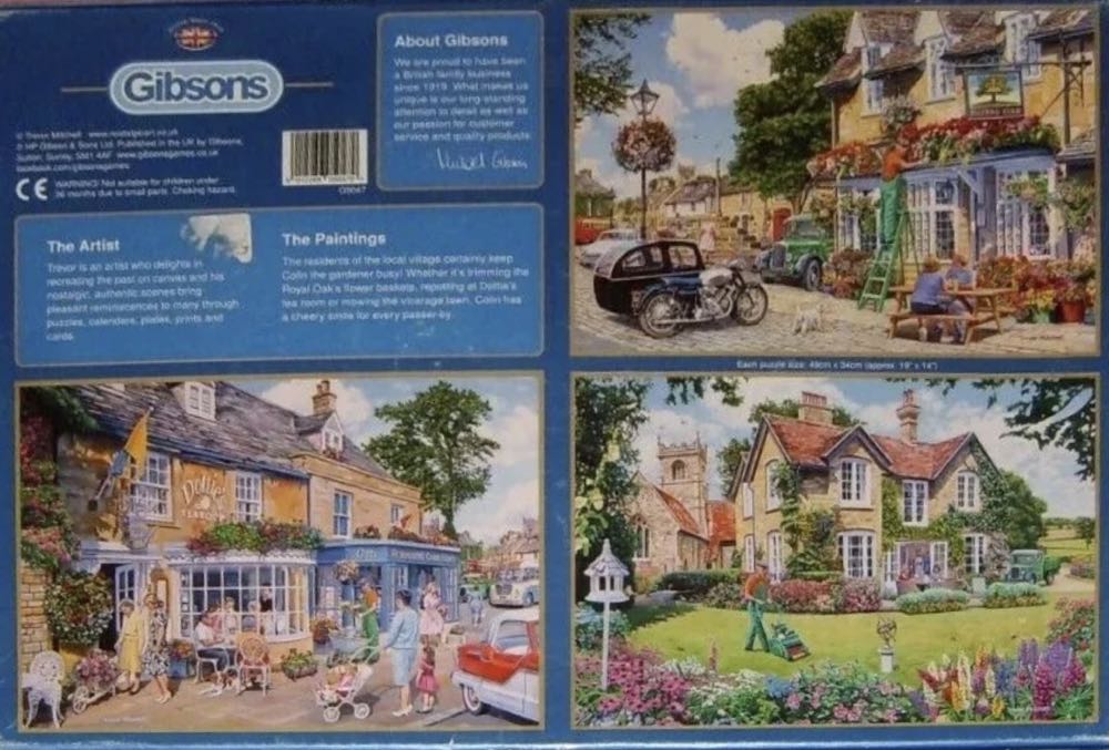 The Gardeners Round - Gibsons 🇬🇧 puzzle collectible [Barcode 5012269050479] - Main Image 4