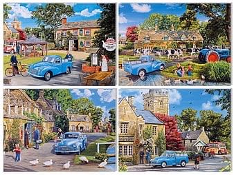 The Milkmans Round - Gibsons 🇬🇧 puzzle collectible [Barcode 5012269050097] - Main Image 3