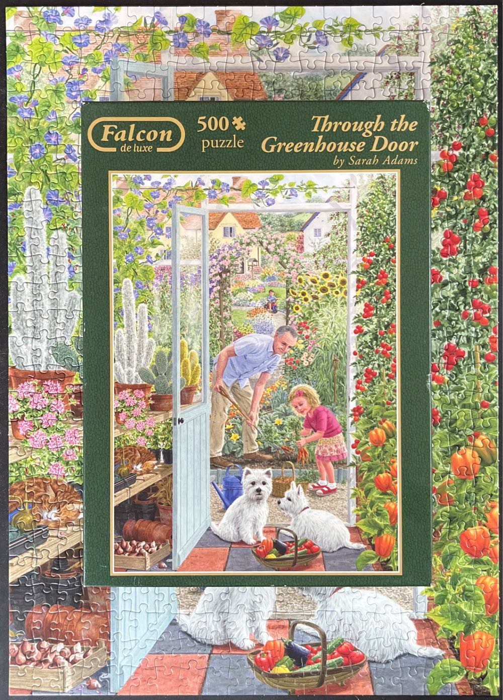 Trough The Greenhouse Door - Falcon de luxe puzzle collectible [Barcode 8710126111154] - Main Image 4