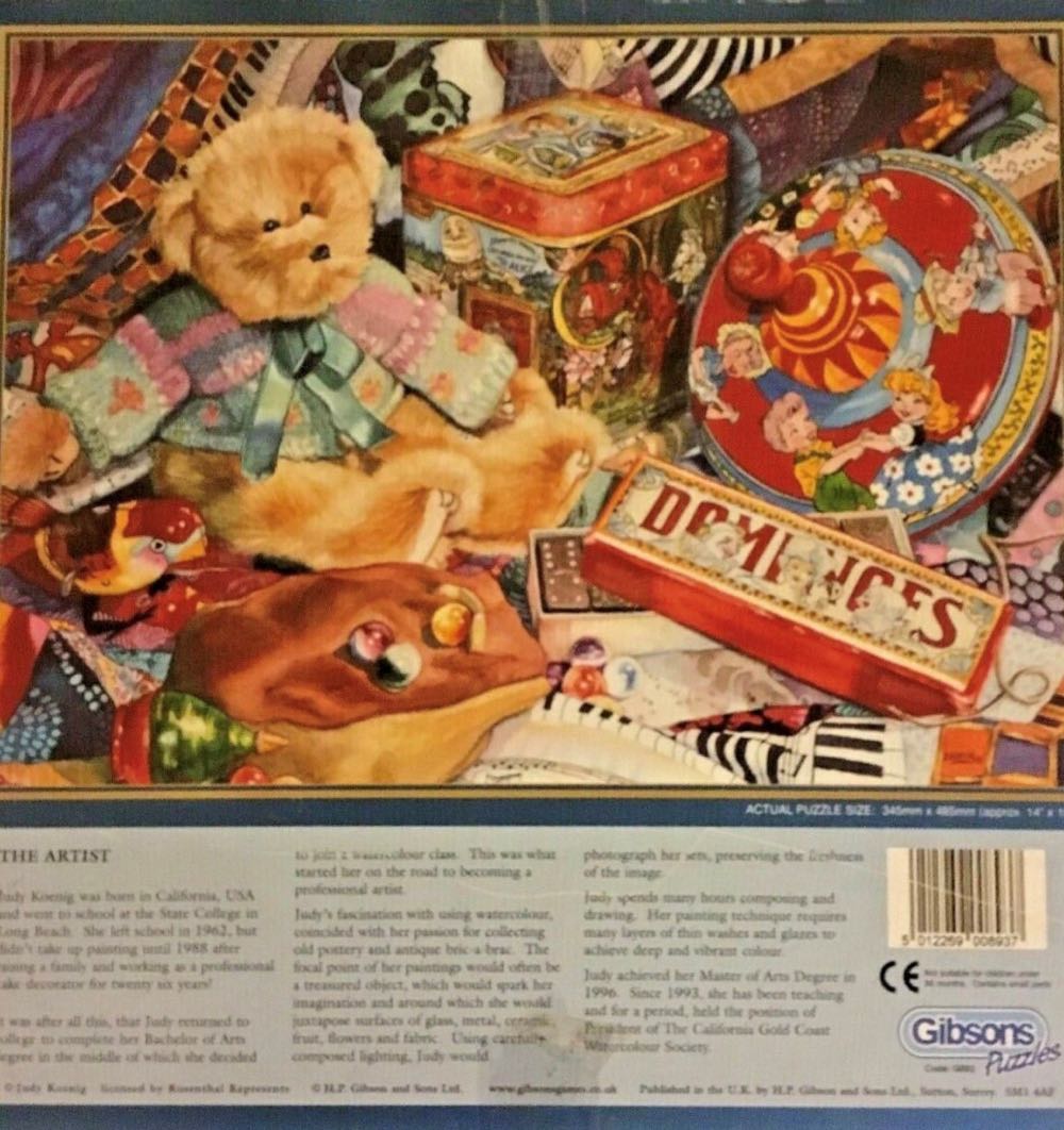Topsy Turvy - Gibsons puzzle collectible [Barcode 5012269008937] - Main Image 2