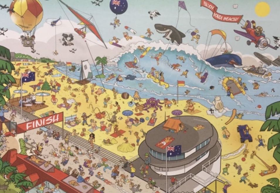 Thats Life - Bondi Beach - goliath puzzle collectible [Barcode 8711808713451] - Main Image 3