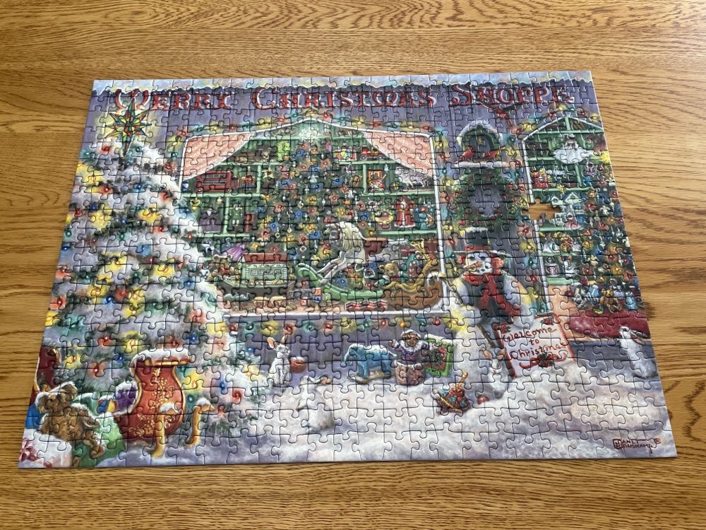 The Christmas Shop🧩 - Ravensburger puzzle collectible - Main Image 4