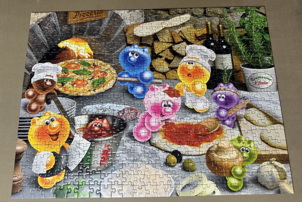Gelini - Pizza, Pizza - Ravensburger puzzle collectible [Barcode 4005556142514] - Main Image 2