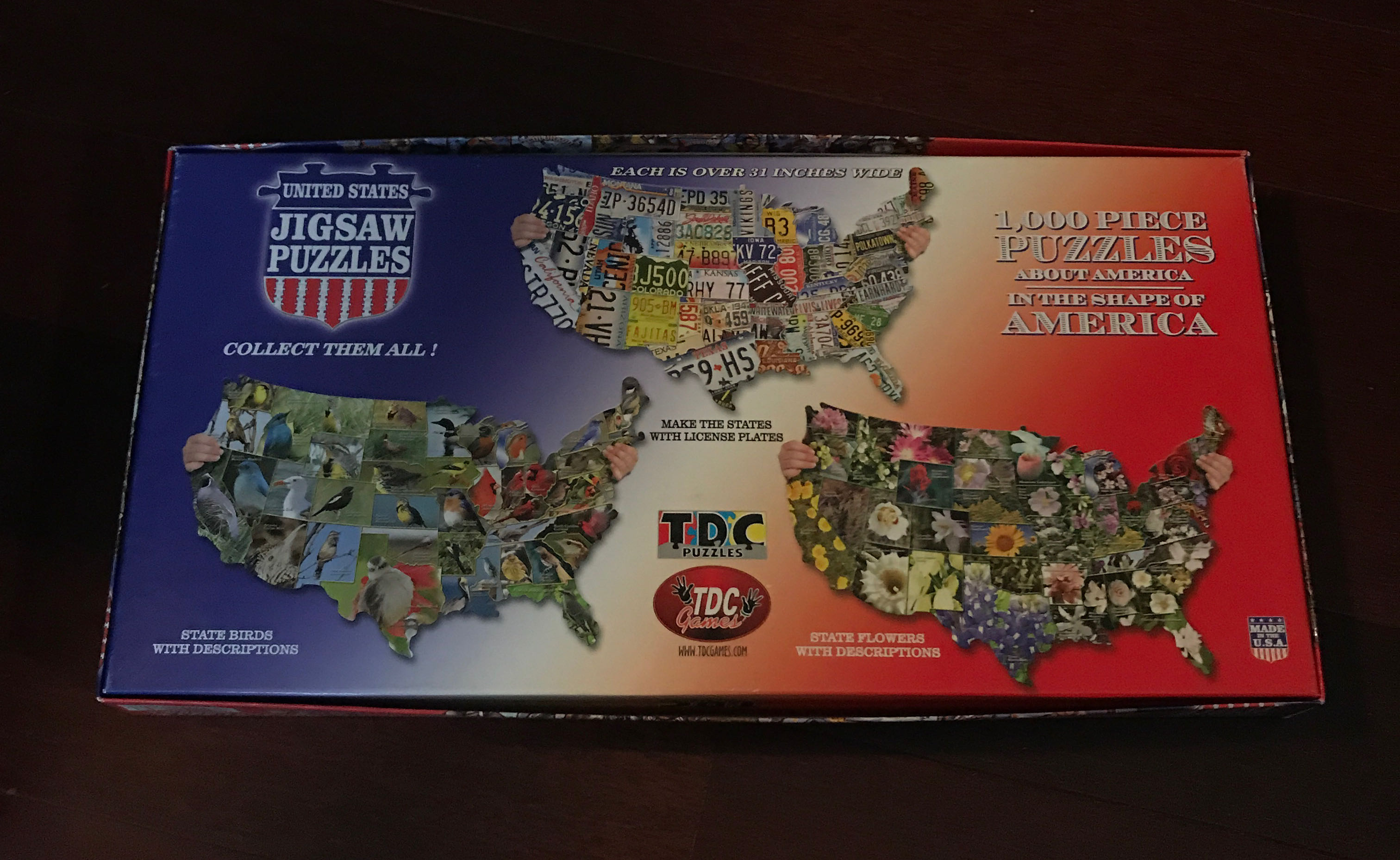 Road Trip America - TDC Puzzles puzzle collectible [Barcode 018886017807] - Main Image 2