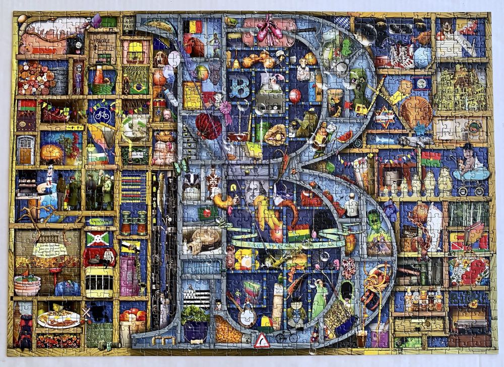 Awesome Alphabet B🧩 - Ravensburger puzzle collectible - Main Image 3