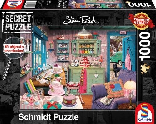 Grandmother’s Room - Schmidt 🇩🇪 puzzle collectible [Barcode 4001504596538] - Main Image 4