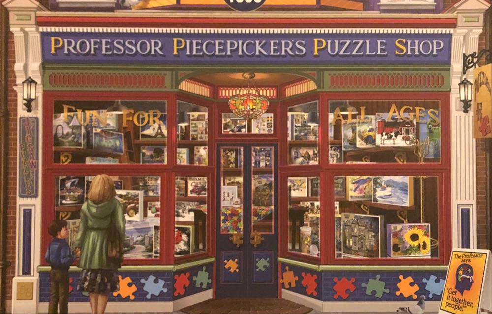 Professor Puzzles/Professor Piecekeepers Puzzle Shop - Bluebird Puzzle puzzle collectible [Barcode 3663384702020] - Main Image 2