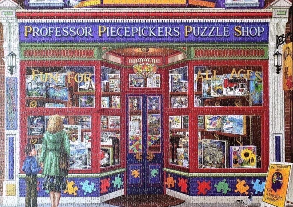 Professor Puzzles/Professor Piecekeepers Puzzle Shop - Bluebird Puzzle puzzle collectible [Barcode 3663384702020] - Main Image 3