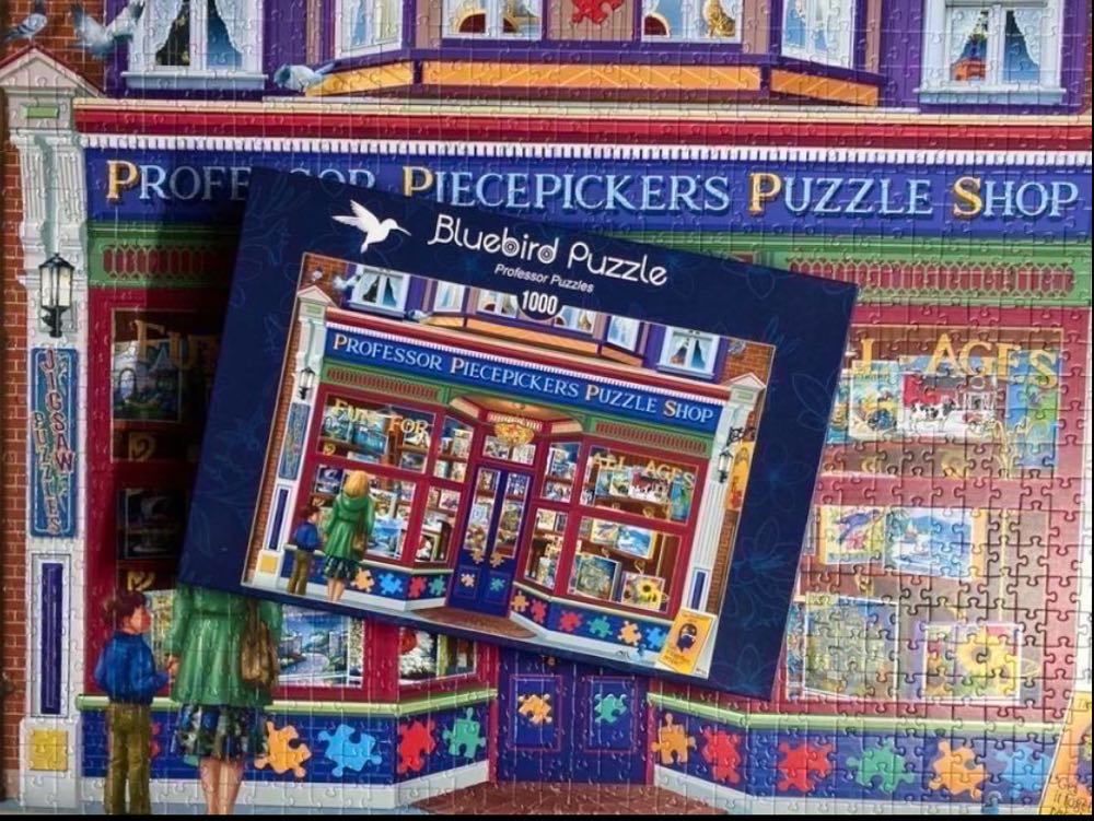 Professor Puzzles/Professor Piecekeepers Puzzle Shop - Bluebird Puzzle puzzle collectible [Barcode 3663384702020] - Main Image 4