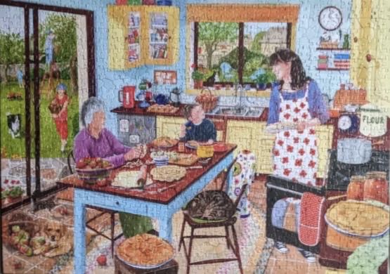 Baking Apple Pies  - HOP 🇬🇧 puzzle collectible [Barcode 5060002004616] - Main Image 3