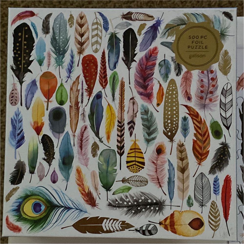 Feathers - Galison puzzle collectible [Barcode 9780735357822] - Main Image 4
