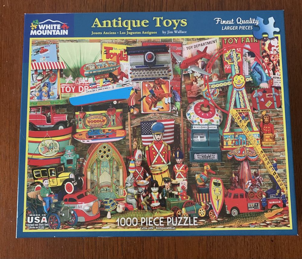 Antique Toys - White Mountain Puzzles puzzle collectible [Barcode 724819258222] - Main Image 3