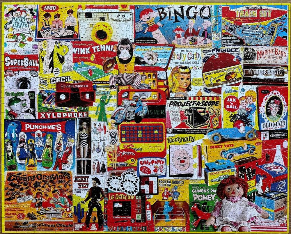 DONE-I Had One Of Those - White Mountain Puzzles puzzle collectible [Barcode 724819258086] - Main Image 3