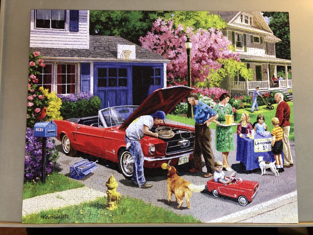 Ready For A Drive Copy #2 Work & Keep 1 Copy - White Mountain puzzle collectible [Barcode 724819256990] - Main Image 2