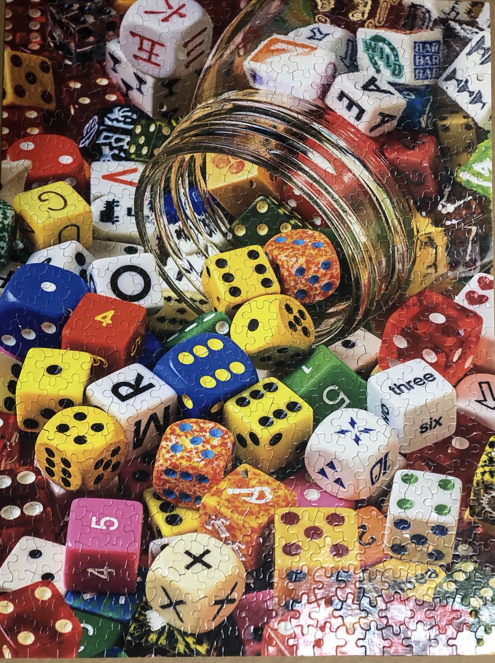 Jar Of Dice - Ceaco puzzle collectible [Barcode 021081023047] - Main Image 2