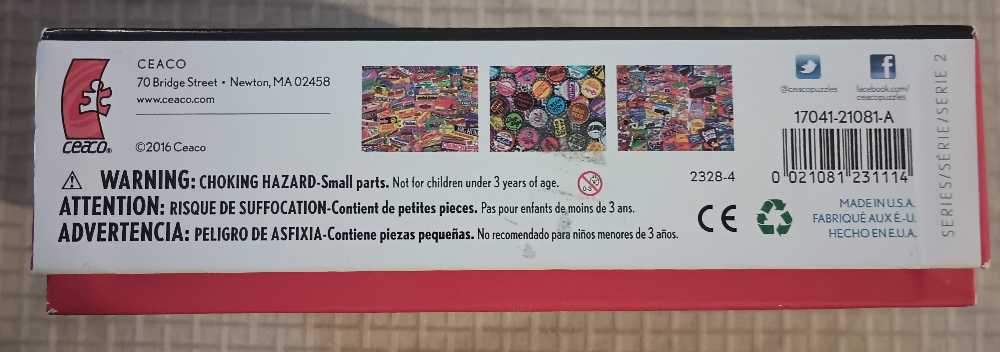 Massive Munchies - Ceaco puzzle collectible [Barcode 021081231114] - Main Image 3