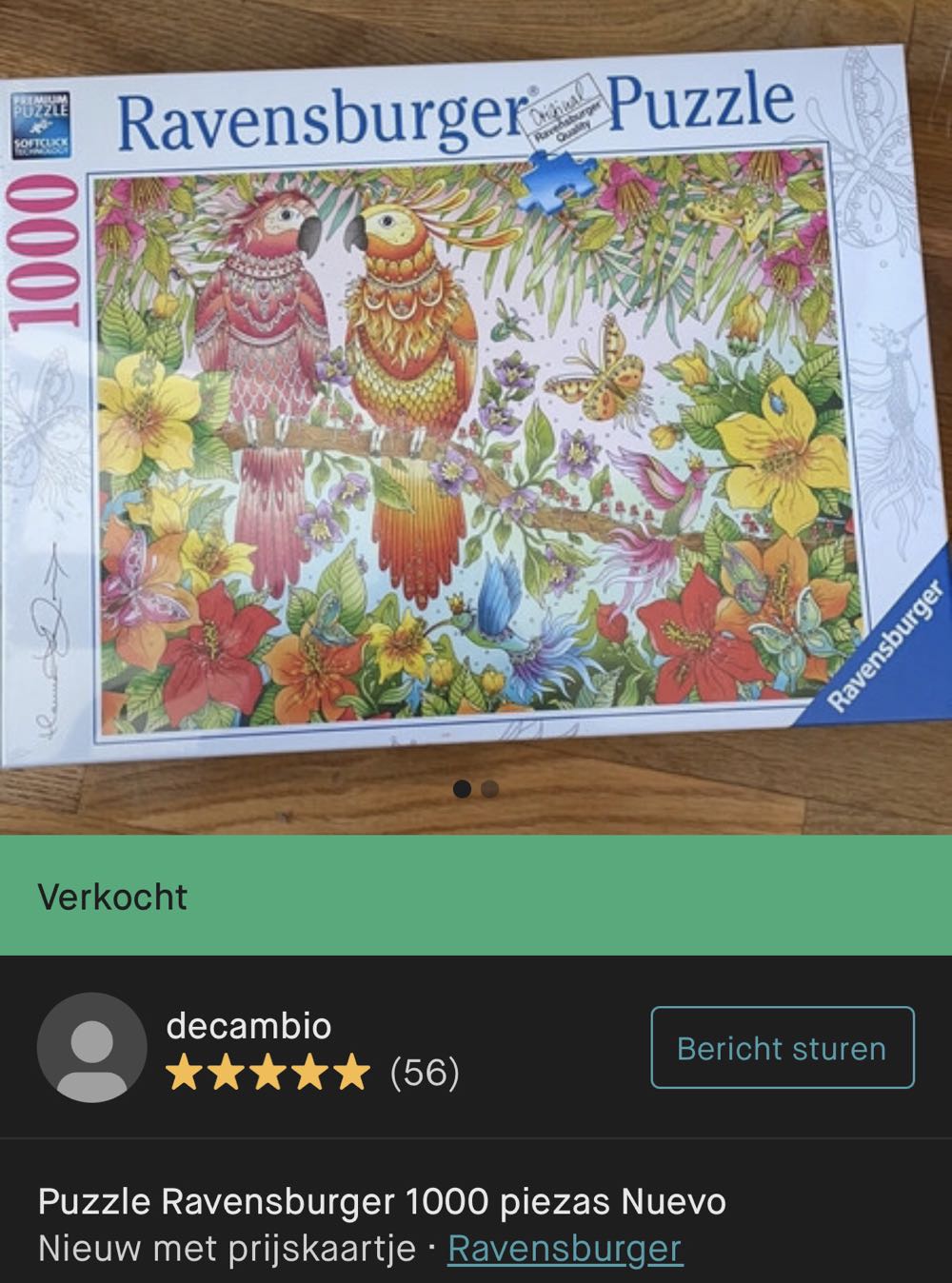 Tropical Feeling - Ravensburger puzzle collectible [Barcode 4005556198221] - Main Image 4