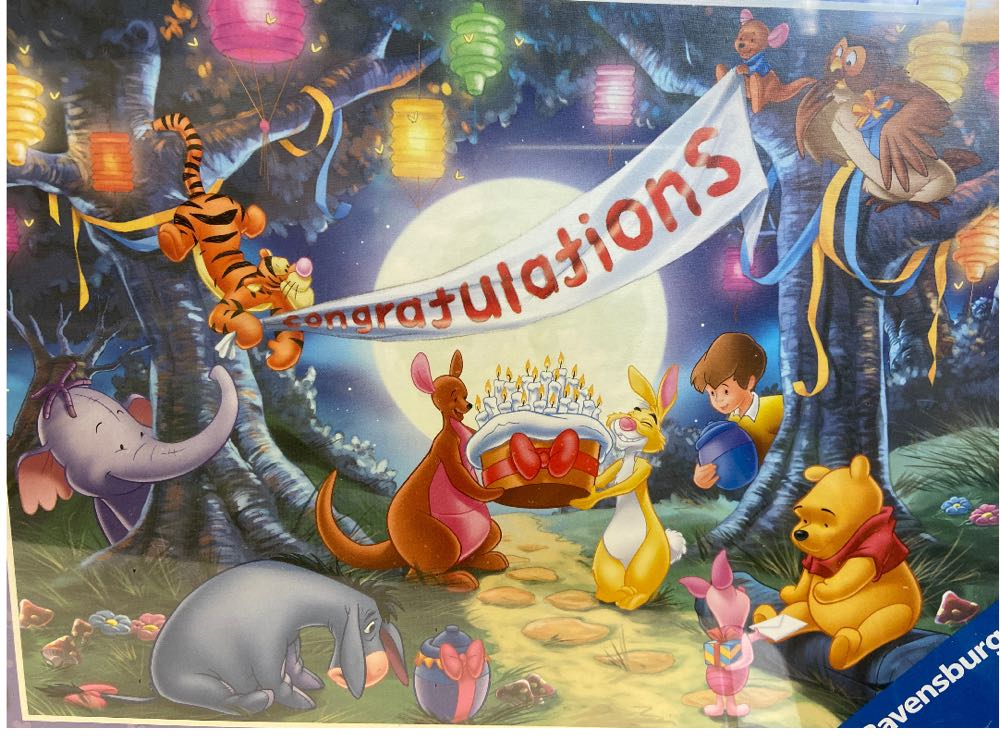 Pooh Moonlight Celebrations Keep (1) - Ravensburger puzzle collectible [Barcode 4005556154364] - Main Image 2