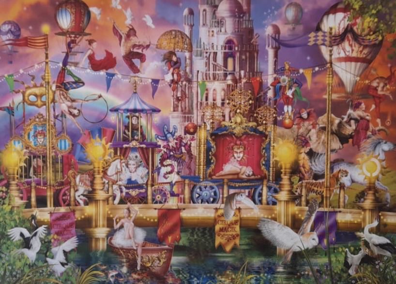 Magic Circus Parade - Clementoni puzzle collectible [Barcode 8005125325627] - Main Image 2
