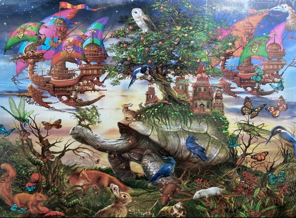 Cra-Z-Art: Evening Stroll - Cra-Z-Art puzzle collectible [Barcode 4895145416696] - Main Image 2