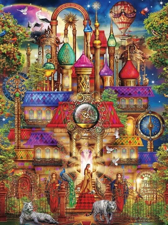 Magic Castle - Buffalo Games puzzle collectible [Barcode 079346170593] - Main Image 2