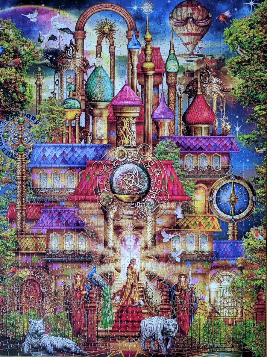 Magic Castle - Buffalo Games puzzle collectible [Barcode 079346170593] - Main Image 3