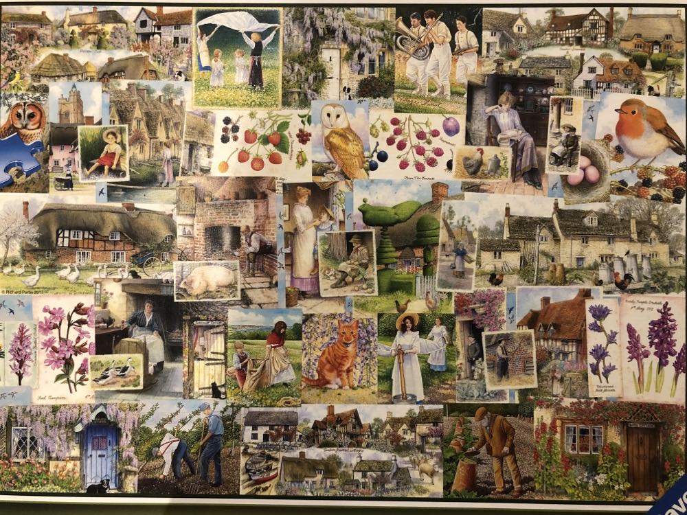 Country Life In The 1900’s - Ravensburger puzzle collectible [Barcode 4005556196999] - Main Image 2