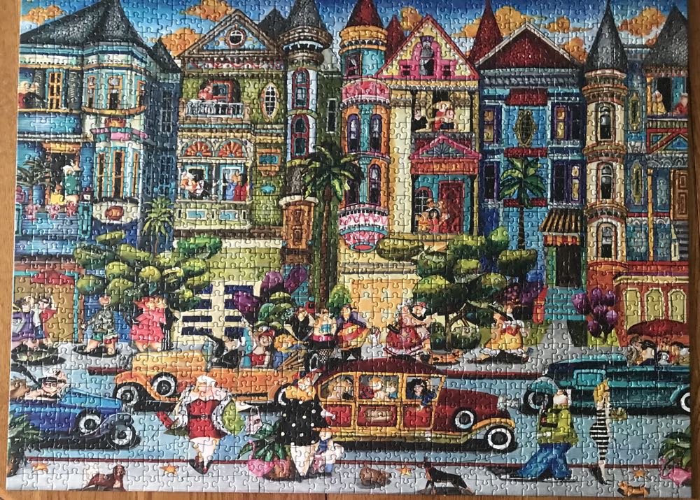 The Painted Ladies - Ravensburger puzzle collectible [Barcode 4005556162611] - Main Image 3