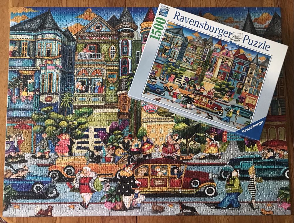 The Painted Ladies - Ravensburger puzzle collectible [Barcode 4005556162611] - Main Image 4